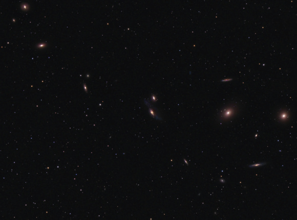 Markarian's Chain in the Virgo Cluster