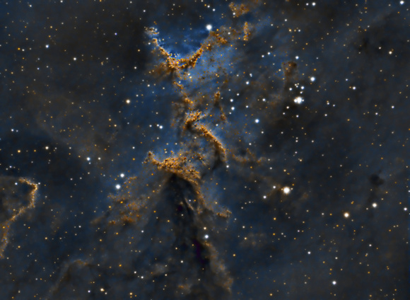 Melotte 15 - Open Star Cluster in IC1805 Heart Nebula