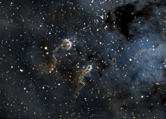 Potential Protostar Structures in IC410