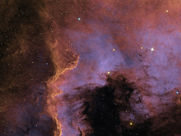 NGC7000 - North American Nebula (Cygnus Wall)