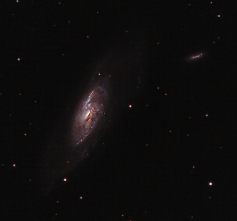 M106 - A Complex Galactic Core